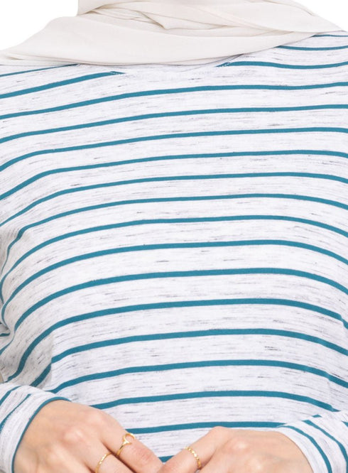 Ocean Striped Long - Sleeve - Khotwh