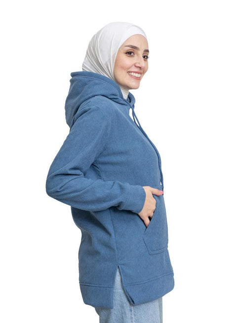 Ocean Velvet Hoodie Vent - Khotwh