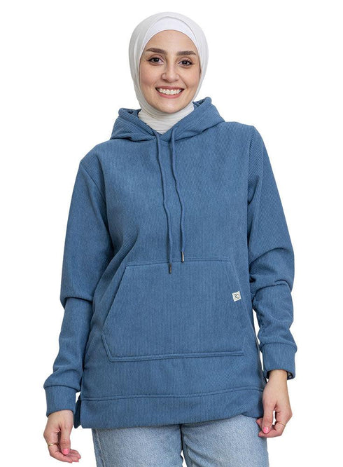 Ocean Velvet Hoodie Vent - Khotwh
