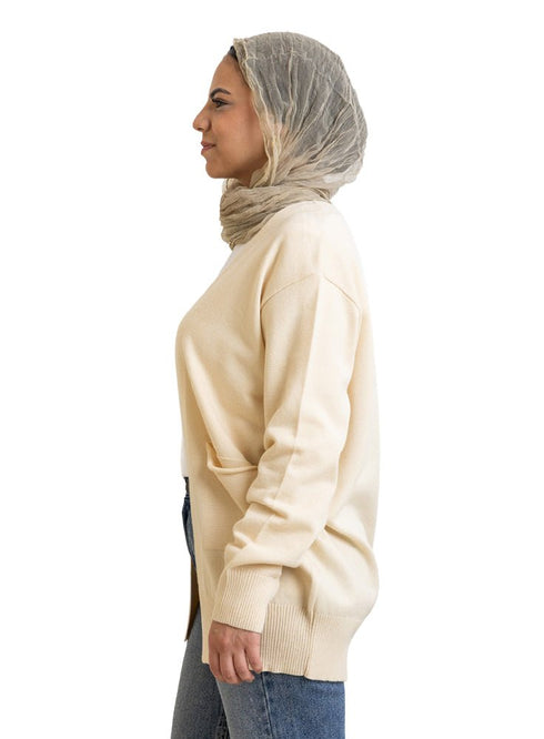 Off - White Andy - Basic Pocket Cardigan - Khotwh