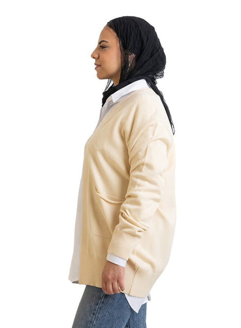 Off - White Andy - Basic Pocket Cardigan - Khotwh