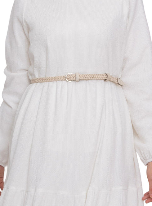 Off - White Basic Dress - Khotwh