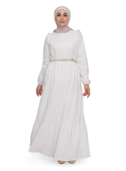 Off - White Basic Dress - Khotwh