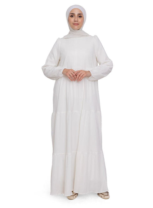 Off - White Basic Dress - Khotwh