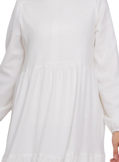 Off - White Basic Dress - Khotwh