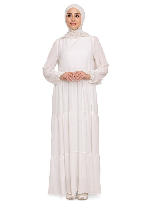 Off - White Basic Dress - Khotwh