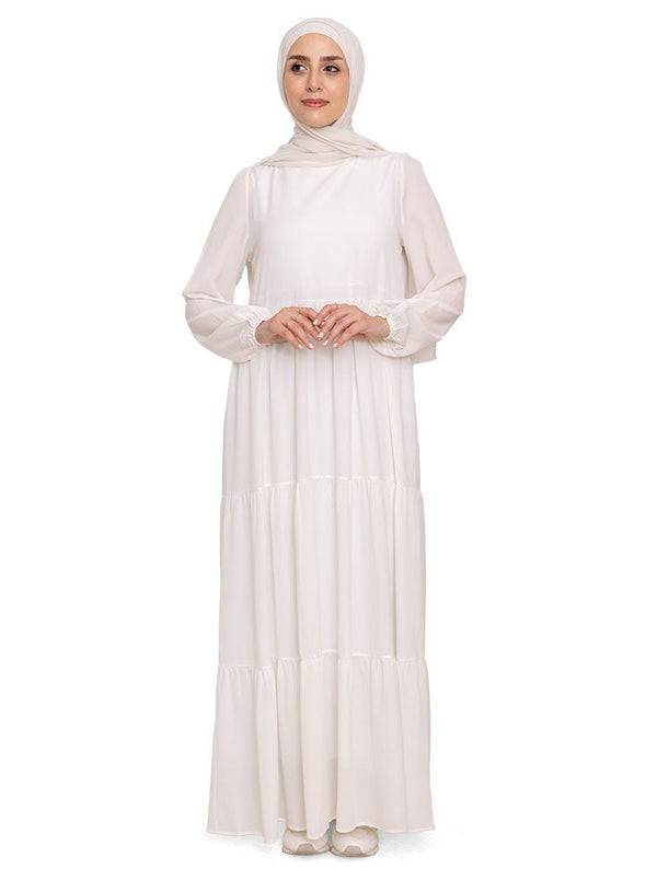 Off - White Basic Dress - Khotwh