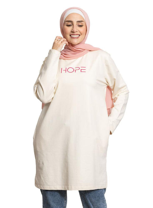 Off - White Basic Tunic - Hope - Khotwh