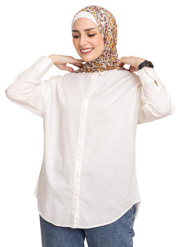 Off - White Button - Back Shirt - Khotwh