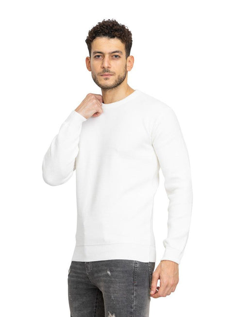 Off - White D - Round Basic Pullover - Khotwh