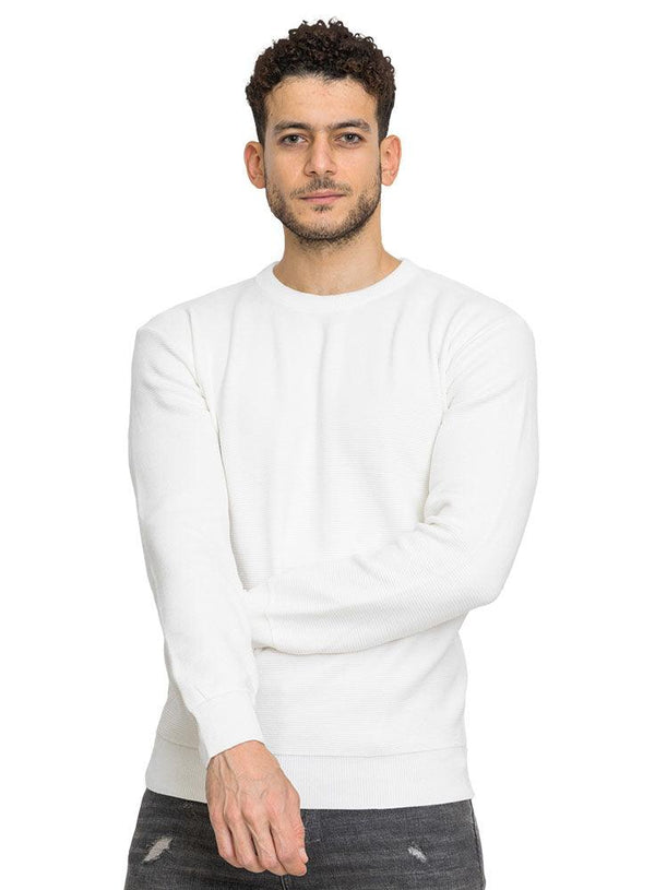 Off - White D - Round Basic Pullover - Khotwh