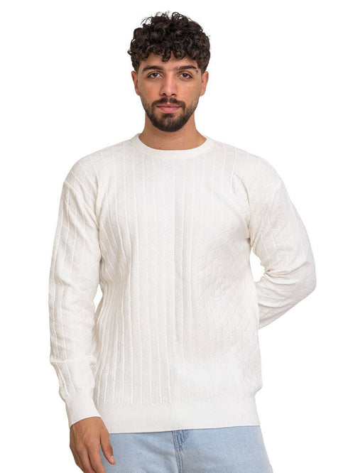 Off White - Design 00106 BS - Round Pullover - Khotwh