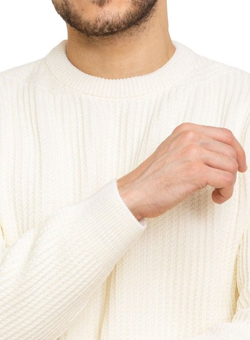 Off White - Design 00145 BS - Round Pullover - Khotwh