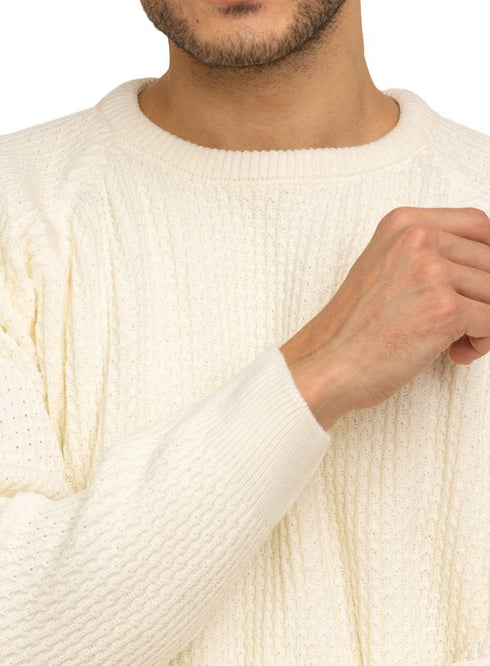 Off White - Design 00180 BS - Round Pullover - Khotwh