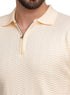 Off - White Design 01014Knit Polo Neck - T-Shirt - Khotwh