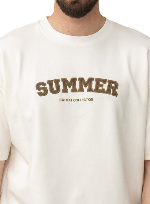 Off - White Design 1006 NF - Round T-Shirt - Khotwh