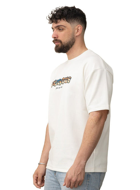 Off - White Design 1010 NF - Round T-Shirt - Khotwh