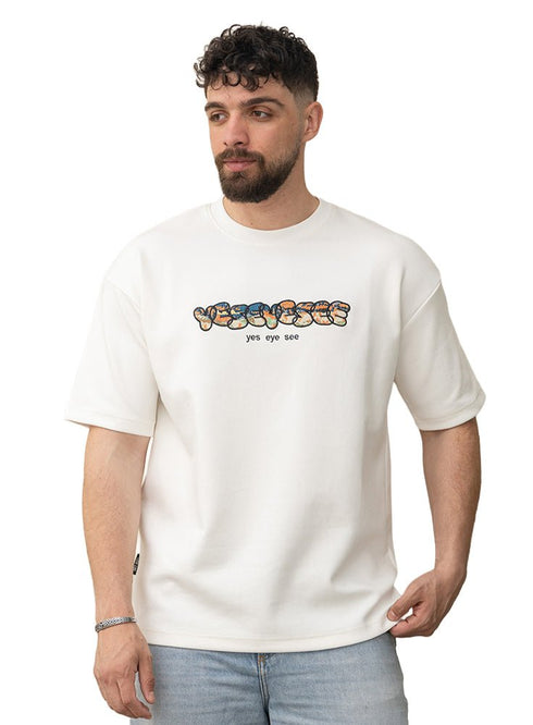 Off - White Design 1010 NF - Round T-Shirt - Khotwh