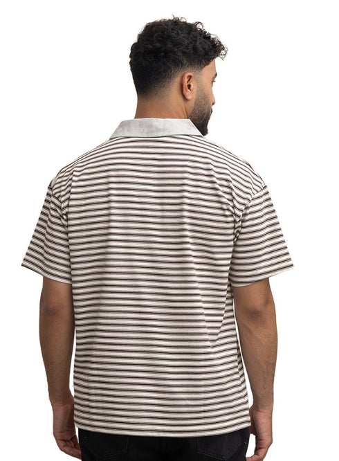 Off - White Design 3047 NF - Polo Neck T-Shirt - Khotwh