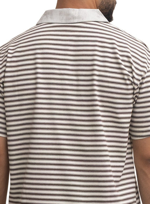Off - White Design 3047 NF - Polo Neck T-Shirt - Khotwh