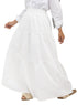 Off White - Design 7171 Tiered Skirt - Khotwh
