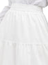 Off White - Design 7171 Tiered Skirt - Khotwh