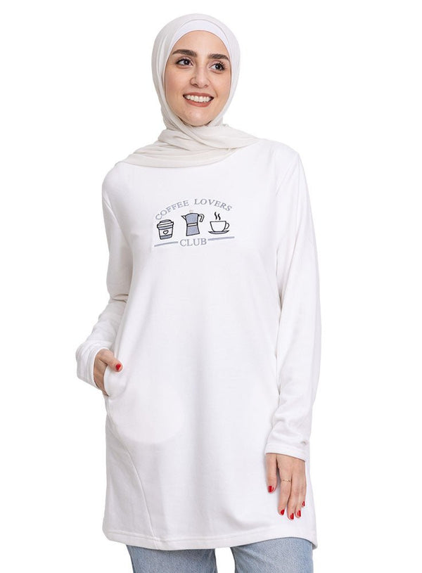 Off - White E - Pocket Tunic Design 8 - Khotwh