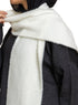 Off - White Fluffy Scarf - Khotwh