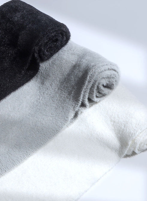 Off - White Fluffy Scarf - Khotwh