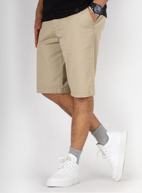 Off - White Gaberdine Short - Khotwh