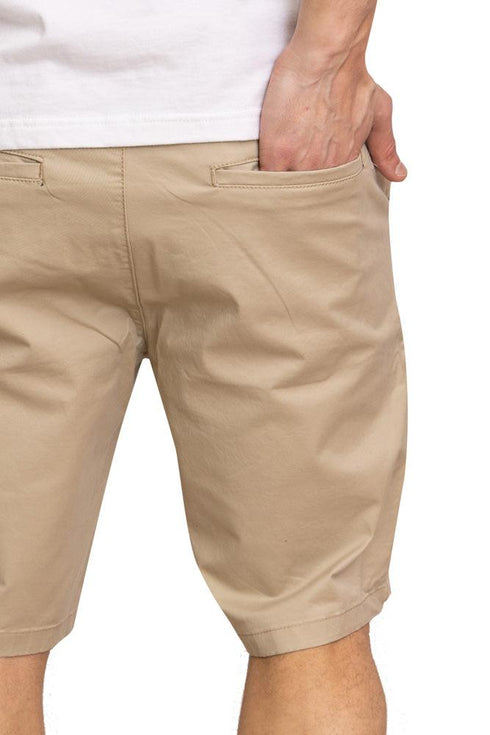 Off - White Gaberdine Short - Khotwh