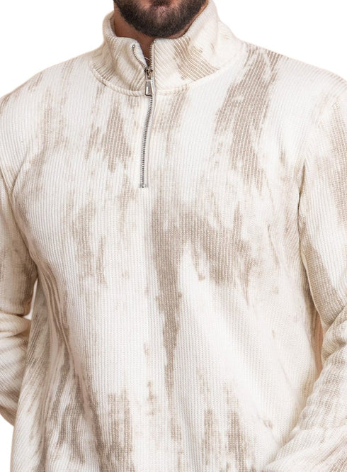 Off - White Kint Half Zipper - Khotwh