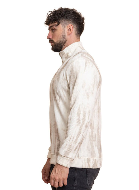 Off - White Kint Half Zipper - Khotwh