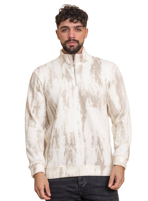 Off - White Kint Half Zipper - Khotwh