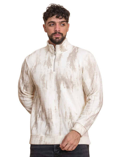 Off - White Kint Half Zipper - Khotwh