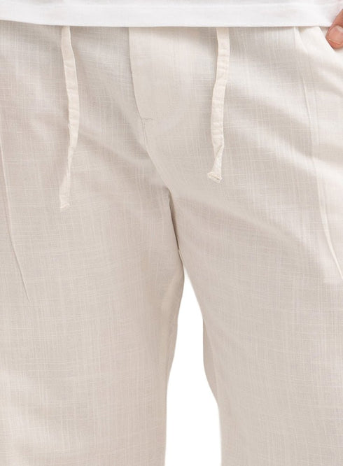 Off-White linen Pant - Khotwh