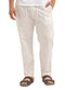 Off-White linen Pant - Khotwh