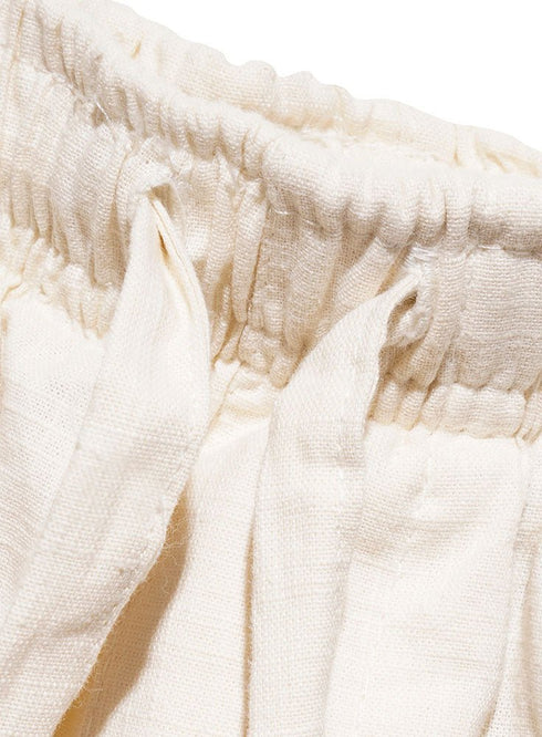 Off - White linen Pant - Khotwh