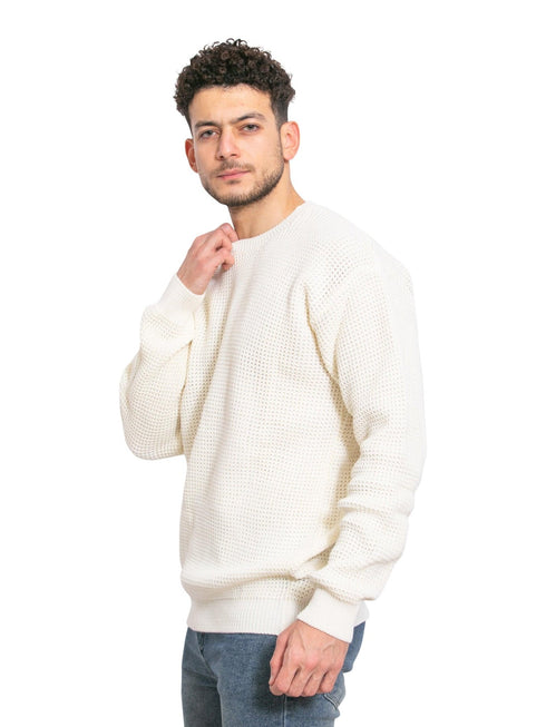 Off - White Plus Size Pullover - Khotwh
