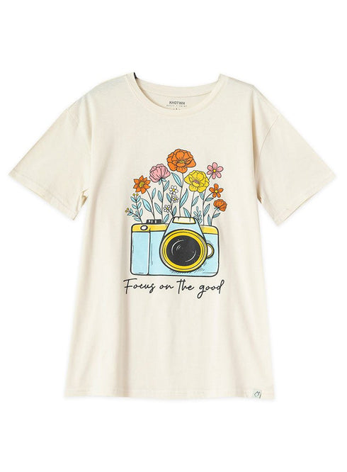 Off - White Printed O.S Short - Sleeve Design 1 - Khotwh