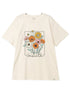 Off - White Printed O.S Short - Sleeve Design 16 - Khotwh