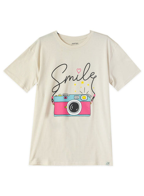 Off - White Printed O.S Short - Sleeve Design 20 - Khotwh