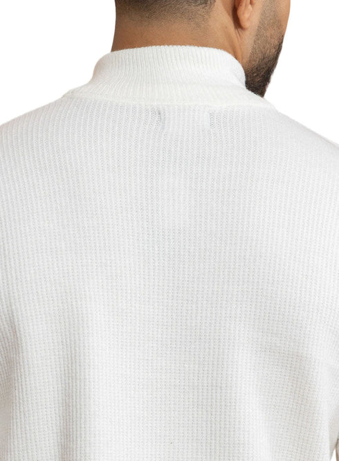 Off - White Quarter Zipper pullover - Khotwh