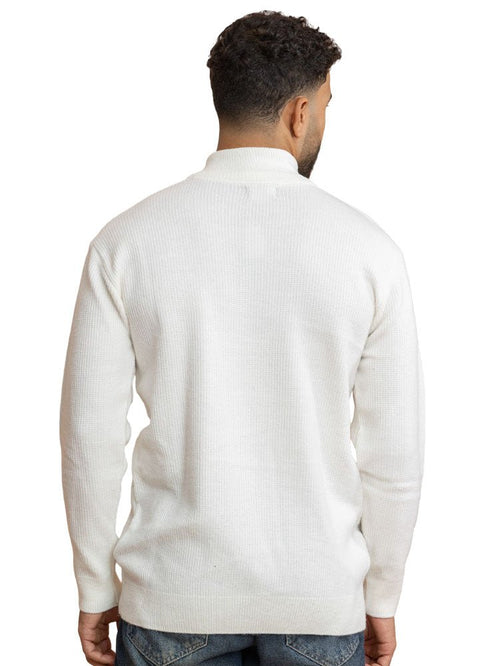 Off - White Quarter Zipper pullover - Khotwh