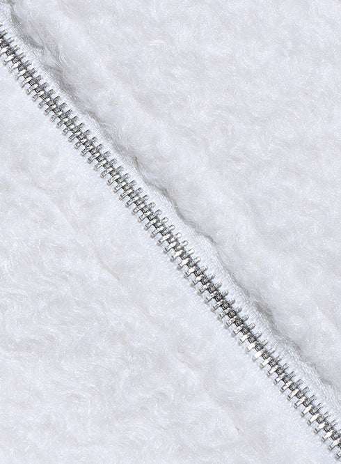 Off - White RD - Faux Fur High Neck Sweater - Khotwh