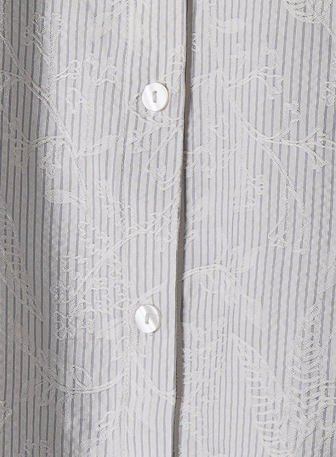 Off-White RD- Jacquard Embroidered Shirt - Khotwh