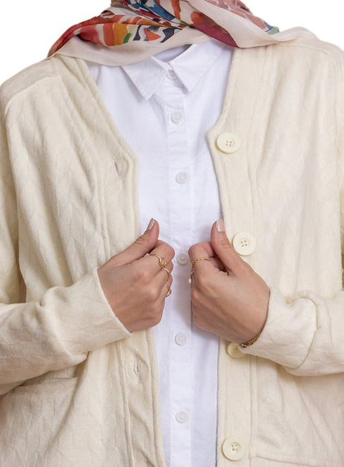 Off - White RD - Patterned Sweater - Khotwh