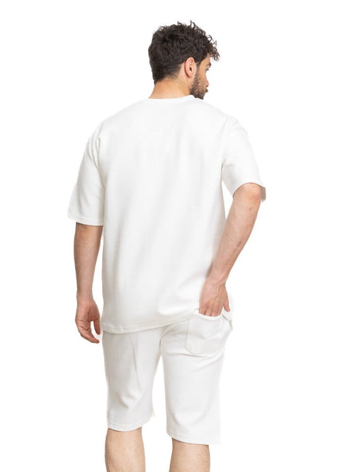 Off - White Ribbed suit (M) - Khotwh