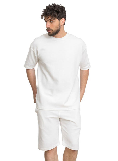 Off - White Ribbed suit (M) - Khotwh