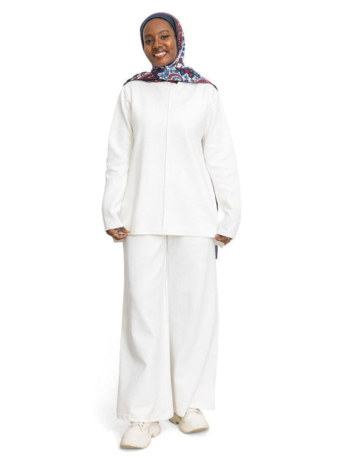 Off - White Ribbed suit (W) - Khotwh